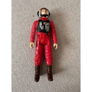 Star Wars Vintage 1980s Action Figure X-Wing Pilot 3.75 Inches W2